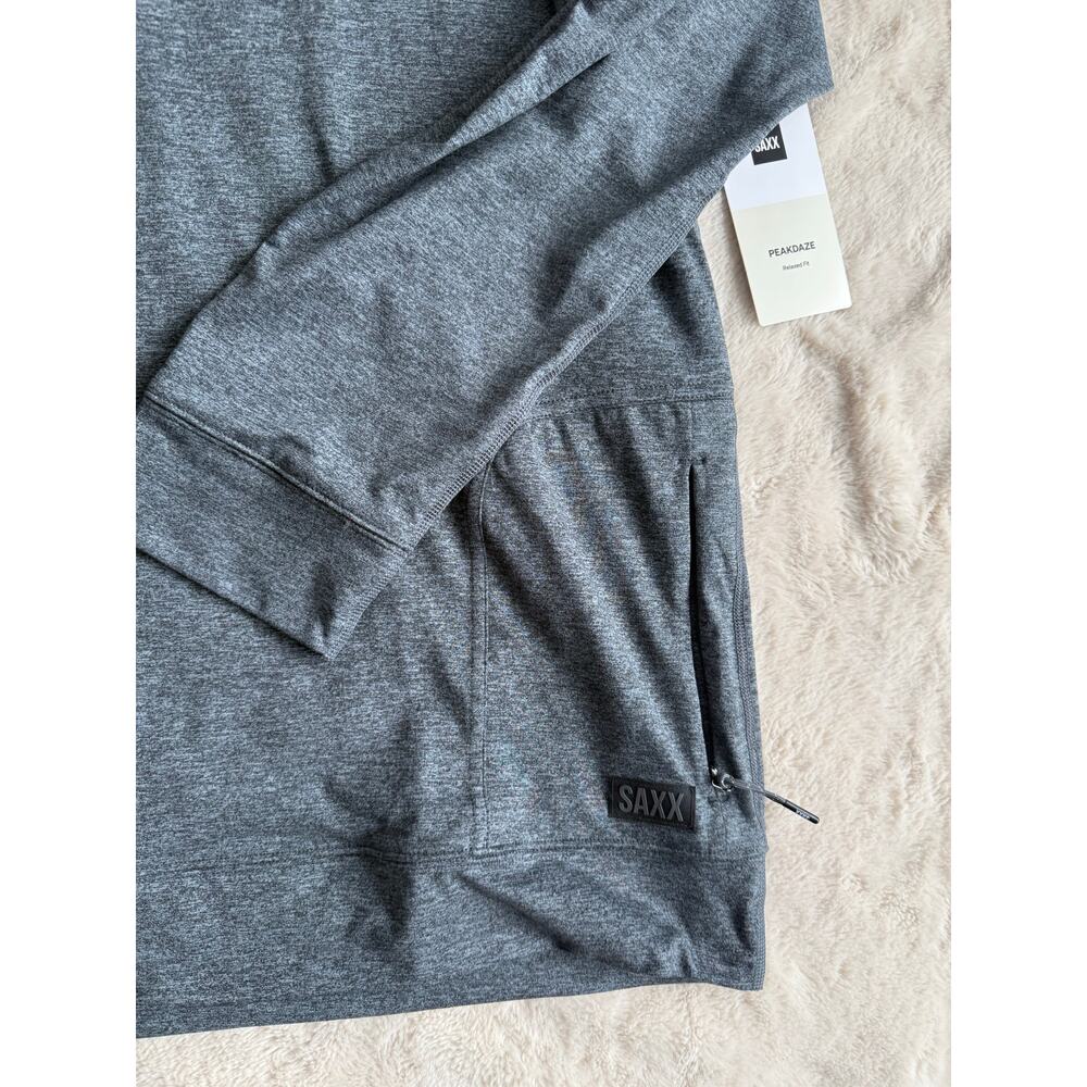 SAXX Peakdaze Relaxed Fit Pullover Size Large NWT - Picture 2 of 4